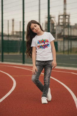 Premium 3D Roblox Printed T-Shirt for Kids