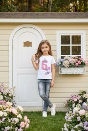 Magical Unicorn 5th Birthday Party T-Shirt