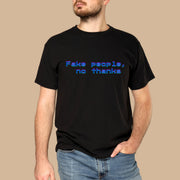 Retro Pixel Text Graphic Tee – White