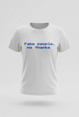 Retro Pixel Text Graphic Tee – White