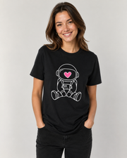 Glow in the Dark Astronaut Women’s T-Shirt | PrintDistrict.dk