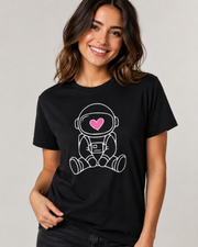 Glow in the Dark Astronaut Women’s T-Shirt | PrintDistrict.dk