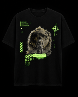 Beyond Limits – Men’s Glow in the Dark Astronaut T-Shirt