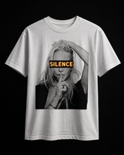 Silence – Women’s Glow in the Dark Graphic T-Shirt