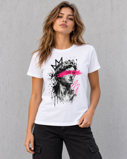 Blind Crown Women’s Graphic T-Shirt – White