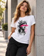 Blind Crown Women’s Graphic T-Shirt – White