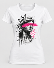 Blind Crown Women’s Graphic T-Shirt – White