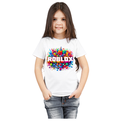 Premium 3D Roblox Printed T-Shirt for Kids